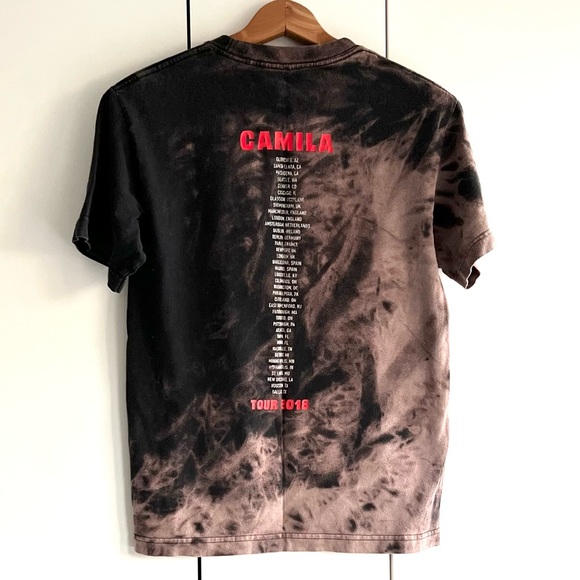CAMILA CABELLO Tie Dye Band Tee size S Unisex Vintage - Picture 9 of 9